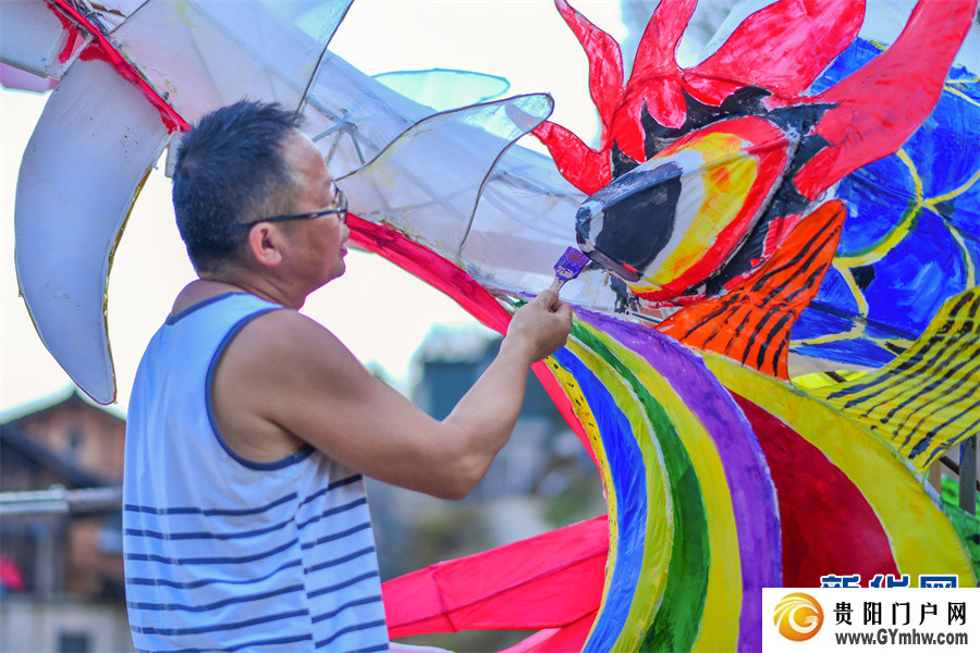 贵州台江：扎龙闹元宵(图14)