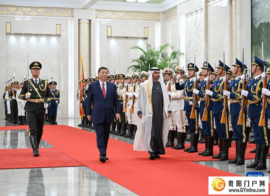 习近平同阿联酋总统穆罕默德会谈(图1)